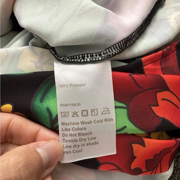 Flora Bea NYC floral maxi cocktail Dress - Picture 15 of 16